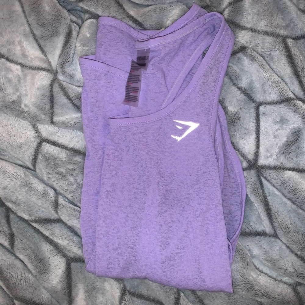 Gymshark Lilac Workout Top